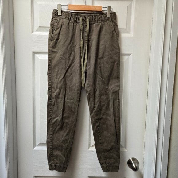 tentree Military Green Jogger Pants - Picture 2 of 10
